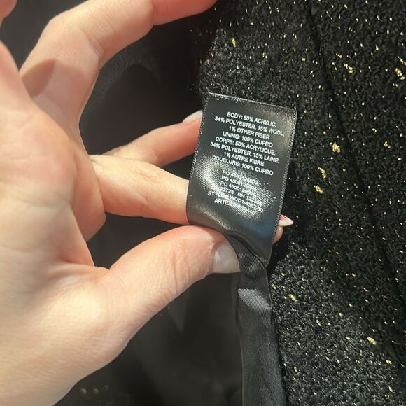 ARITZIA Babaton Kilburn Tweed Blazer Size 0 - Picture 7 of 8